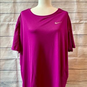 Nike Dri-fit purple workout shirt 1x